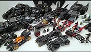 HUGE LEGO BATMOBILE COLLECTION OVERVIEW!