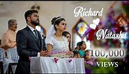 Richard weds Natasha | Indian Christian wedding | Cinematic wedding highlight