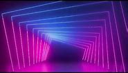 No Copyright Neon Lights Modern Animated Loop Background - Free Footage - Motion Made