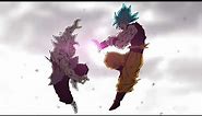 Goku vs zamasu manga animation