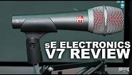 sE Electronics V7 Dynamic Mic Review / Test