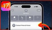 How To Set Up My Card in Contacts on iPhone iOS 17