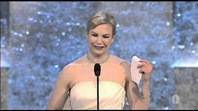 Renee Zellweger Wins Supporting Actress: 2004 Oscars