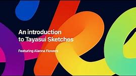 An introduction to Tayasui Sketches by lettering artist Alanna Flowers