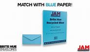 Brite Hue Blue Monarch Envelopes 25 Pack
