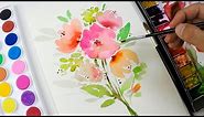 DIY Painting : Simple Flower Clipart