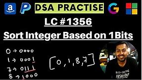 LC: 1356 | Sort Integers by the number of 1 Bits