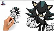 How to Draw Mephiles the Dark - Sonic the Hedgehog