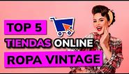 🥇 TOP 7 mejores Tiendas Online de ROPA VINTAGE