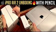 Apple ipad Air 2 With Apple Pencil Unboxing