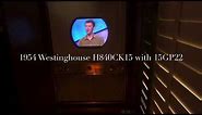 First Color Television Westinghouse H840CK15 with 15GP22