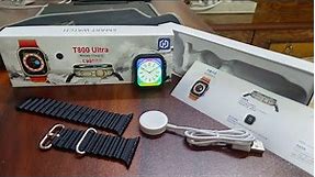 Apple watch Clone | T800 ultra smartwatch unboxing and review