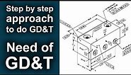 GD&T for beginners | step by step approach to do gd&t for mechanical drawings