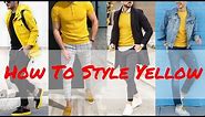 How To Style Yellow || Yellow Outfit Ideas For Men🔥|| by Look Stylish