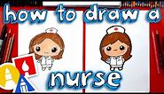 How To Draw Cartoon Nurse