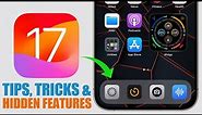 iOS 17 - 20+ TIPS, TRICKS & HIDDEN FEATURES for iPhone Users !