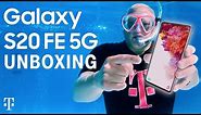 Samsung Galaxy S20 Fan Edition 5G Unboxing UNDERWATER! | T-Mobile