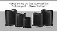 How to Identify the Replacement Filter for Honeywell HEPA Air Purifiers