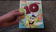 SpongeBob SquarePants: The Complete 10th Season Nickelodeon DVD Unboxing