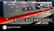 Unboxing: Rotel A10 Integrated Amplifier