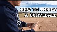 Baseball Pitching Grips - How to Throw a Curveball