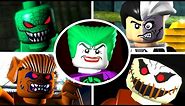 LEGO Batman The Videogame - All 15 Villain Boss Fights (Hero Missions)
