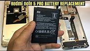 Xiaomi Redmi Note 5 pro Battery Replacement | How to change redmi note 5 pro battery| Video Tutorial