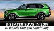 Top 10 Spacious 8-Seaters in 2019: New and All-Time Favorite SUVs