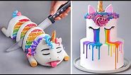 Fantastic Unicorn Cake Decorating Ideas | The Most Beautiful Colorful Cake Decorating Tutorials #2