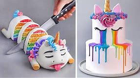 Fantastic Unicorn Cake Decorating Ideas | The Most Beautiful Colorful Cake Decorating Tutorials #2