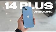 iPhone 14 Plus BLUE Unboxing + First Impressions