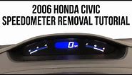 2006 Honda Civic Speedometer Removal Video