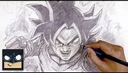 How To Draw Goku | Dragon Ball Z Sketch Tutorial