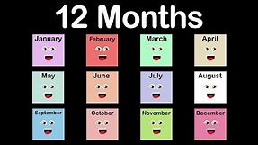 Months of the Year Song/12 Months of the Year Song/Calendar Song