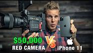 $50,000 RED Camera Vs. iPhone 11 Pro Max