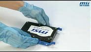 MSI® HOW-TO install SATA HDD
