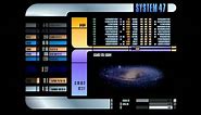 Star Trek LCARS display Screensaver