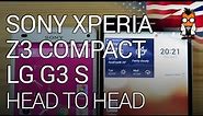 Sony Xperia Z3 Compact vs LG G3 S
