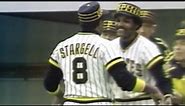 1979 NLCS Gm3: Stargell leads off the 3rd with homer