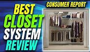✅Top 5 Best closet systems | Best closet systems on a budget | Best closet systems with drawers