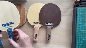 How to Choose a Custom Table Tennis Bat (Blade & Rubbers)