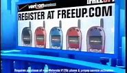 2002 Verizon Commercial: Free Up with Motorola Promo - Aired December 2002