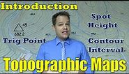 How to read a Topographic / Contour Map