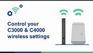 How to control your CenturyLink C3000 and C4000 wireless settings