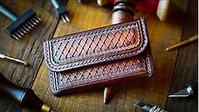 Deluxe Leather Card Holder - Leather Craft