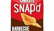 Cheez-It Snap'd, Cheesy Baked Snacks, Barbecue, 7.5oz Bag(Pack of 6)