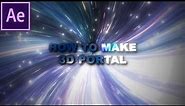 How To Make a Portal Tunnel In After Effects (EASY)