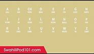 Learn ALL Swahili Alphabet in 2 Minutes - How to Read and Write Swahili