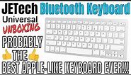 JETech Bluetooth Keyboard (2156 KB BT Universal WH:E04) - Unboxing