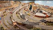 Large HO Scale Model Railroad Layout at The Highland Park Society of Model Railroad Engineers